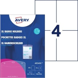 Avery 4834XL Navneskilteholdere XL
