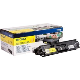 Brother TN326Y Lasertoner, gul, 3500 s.
