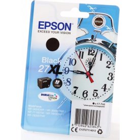 Epson 27XL blækpatron, sort, 1100 s.