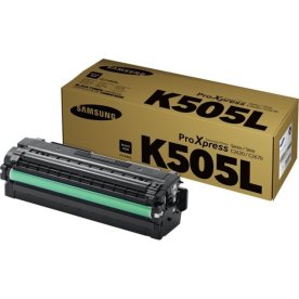 Samsung CLT-K505L/ELS lasertoner, sort, 6000s.
