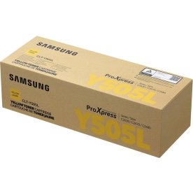 Samsung CLT-Y505L/ELS lasertoner, gul, 3500s.