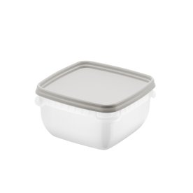 Fryse opbevaringsboks, gråbrun, 0,5L, 5 stk.