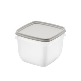 Fryse opbevaringsboks, gråbrun, 0,75L, 4 stk.