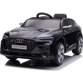 NORDIC PLAY Elbil Q4 e-tron sportsback 4x12V, sort