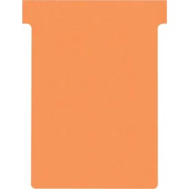 Nobo T-kort str. 3, 80 x 120mm, 100 stk, orange