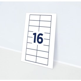 Badgepoint Printbare indstik 74x34mm, til Polar 35