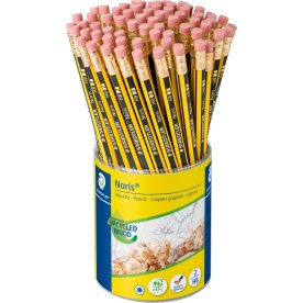 Staedtler Noris 122 HB Blyant m. visk. | 72 stk.