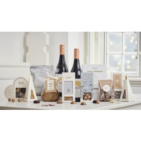 Xocolatl Mellem Gavepakke m. Chokolade & 2 Vin