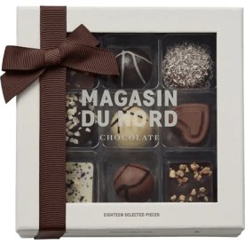 Magasin Weekendæske m. 18 stk. dessertchokolade