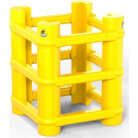 Rack-Mammut søjleværn, universal, 100 x 20-70 cm