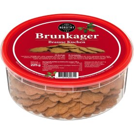 Nordthy Brunkager i dåse, 225 g
