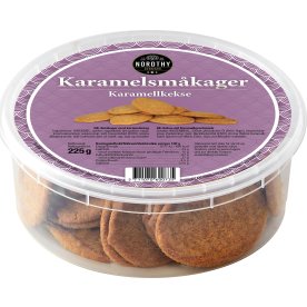Nordthy Karamelsmåkager i dåse, 225 g