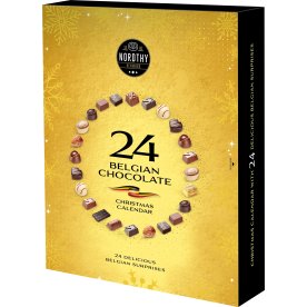 Nordthy Belgisk Chokolade Julekalender