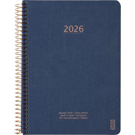 Kozo 2026 Kalender | A5 | Uge | Navy
