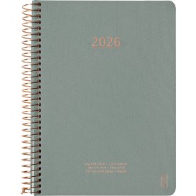 Kozo 2026 Kalender | A5 | Uge | Aloe Vera
