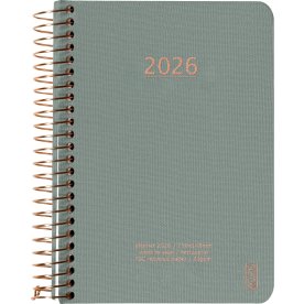 Kozo 2026 Kalender | A6 | Uge | Aloe Vera