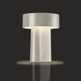 Zone Oblong Lampe H18 cm, varm grå
