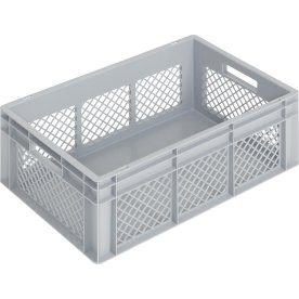 Lagerkasse perforeret 50 lit,(LxBxH) 60x40x23,6 cm