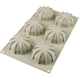 Silikomart 3D Bageform Mini Goccia, Ø6,8cm, 8,8cl