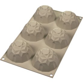 Silikomart 3D Bageform Mini Gemma, 6,8cm, 11cl