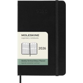 Moleskine 2026 Kalender | H | Uge v. | Poc. | Sort
