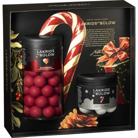 Bülow Lakrids Gavepakke Raspberry/Mint, 385g