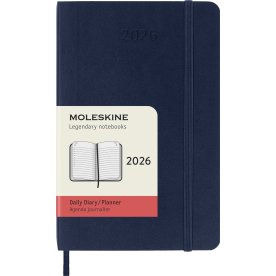Moleskine 2026 Kalender | S | Dag | Poc. | Blå