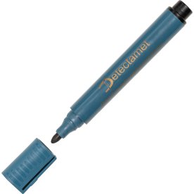 Detekterbar Whiteboard Marker | Rund spids | Sort