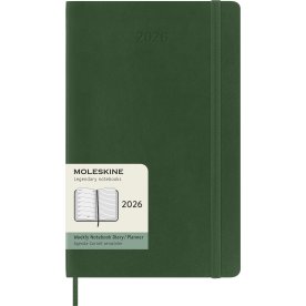Moleskine 2026 Kalender | S | Uge | L | Grøn