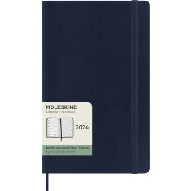 Moleskine 2026 Kalender | S | Uge | L | Blå