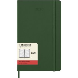 Moleskine 2026 Kalender | H | Dag | L | Grøn
