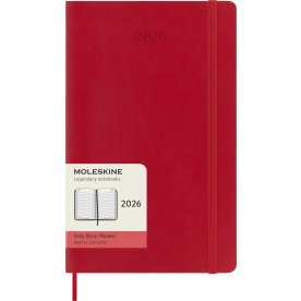 Moleskine 2026 Kalender | S | Dag | L | Rød