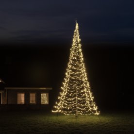 Starlight lysekæde til flagstang, 6 m, 2000 LED