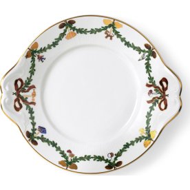 Royal Copenhagen Stjerne Riflet Jul Fad 27 cm