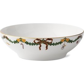 Royal Copenhagen Stjerne Riflet Jul Skål 220 cl