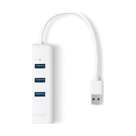 TP-Link 3-Port Hub & Gigabit Ethernet Adapter
