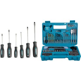 Maktia Bor-/bitsæt 102 dele & Skruetrækkere