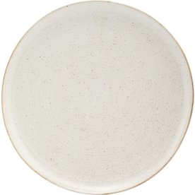 House Doctor rustik hvid tallerken, Ø28,50 cm