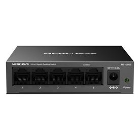 Mercusys 5-Port Gigabit Desktop Switch, sort