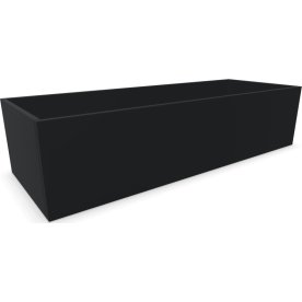 Cube Quadro blomsterkasse, sort