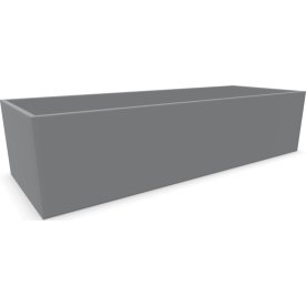 Cube Quadro blomsterkasse, grå