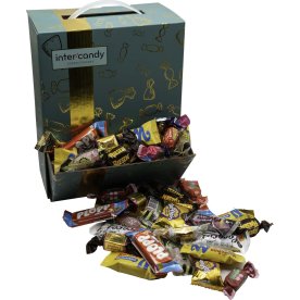 Mixbox Display, Chokolade og Slik, 1400 g