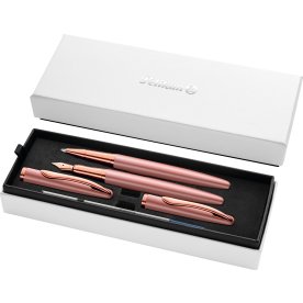 Pelikan Noble Elegance Sæt, Fyl/Rol, rose