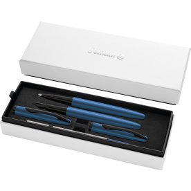 Pelikan Noble Elegance Sæt, Fyl/Rol, aquamarin