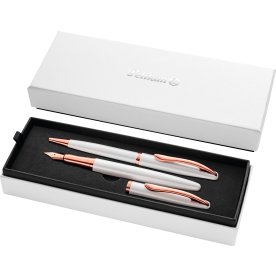 Pelikan Noble Elegance Sæt, Fyl/Kug, pearl