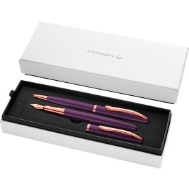 Pelikan Noble Elegance Sæt, Fyl/Kug, viola