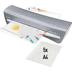 Leitz Lamineringsmaskine iLAM Home A4 hvid/grå