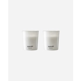 Meraki Duftlys, Fresh Linen, 2stk