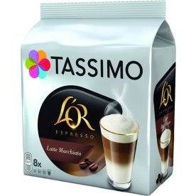 Tassimo L'or Latte Macchiato, 8 stk.