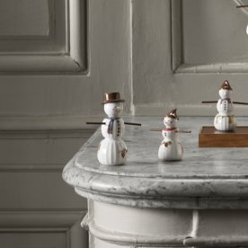 Kähler Hammershøi Christmas Snemand H11.5 cm